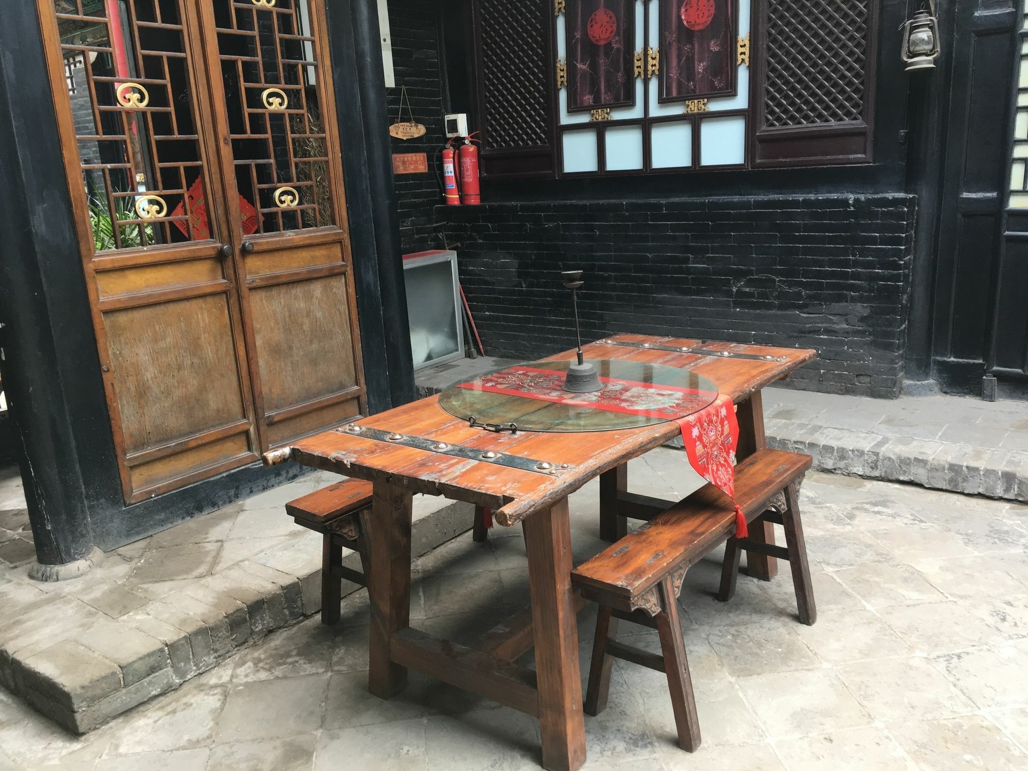 Pingyao Yucheng Yuan Inn Екстериор снимка